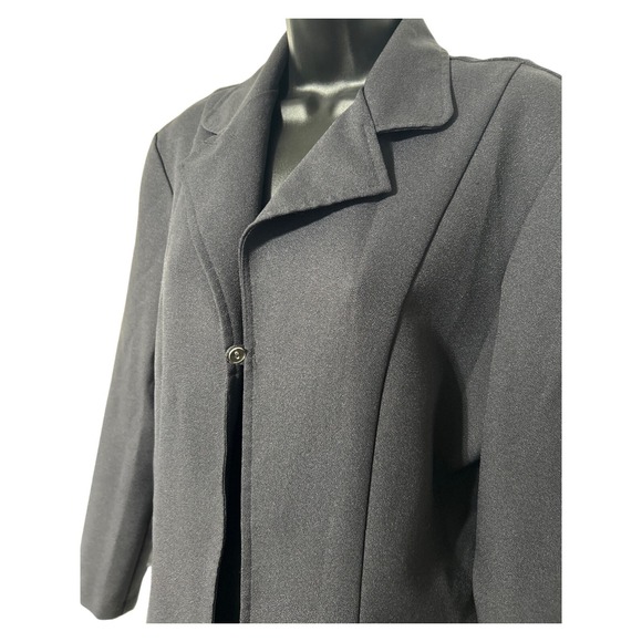 Modern Essentials Juniors Gray Pant Suit Blazer Set Career Medium Top, Pant 11 - Picture 1 of 7